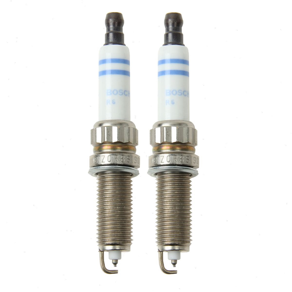 2 pc Bosch ZQR8SI302 Iridium Spark Plugs for 90223 Ignition Wire Secondary vw