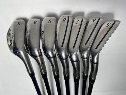 TaylorMade SIM2 MAX OS Iron Set 5-SW Fujikura Ventus 5-A Senior Steel RH-No PW - Picture 4 of 11
