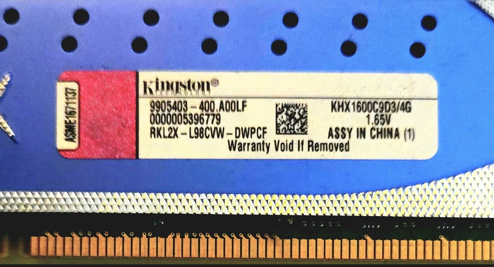 Kingston HyperX Genesis 8GB DDR3-1600 RAM - Three Stick Bundle - Image 3 of 3