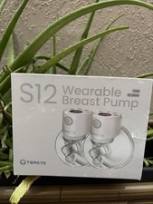 New TSRETE S12 Lightweight Double Wearable Electric Breast Pump 2 Pack sealed