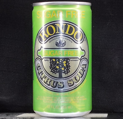 Sugar Free RONDO 12 oz CAN *** Coastal Canning , Reserve , LA *** Empty