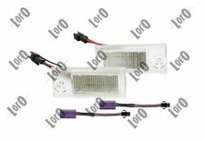 2x ABAKUS L03-210-0007LED Kennzeichenbeleuchtung für AUDI A6 Limousine (4B2, C5)