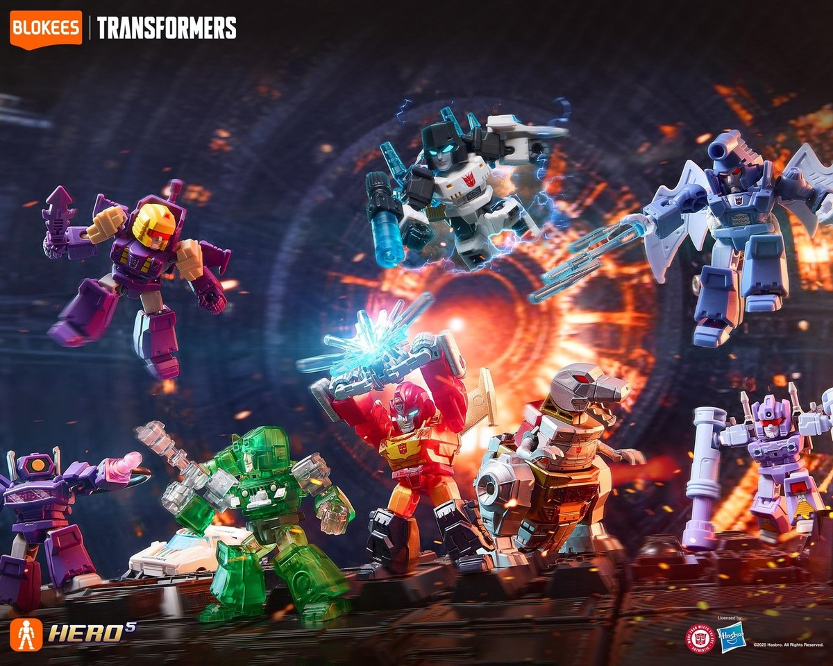 Blokees Transformers Defender Version 04 G1 Grimlock [Dinosaur