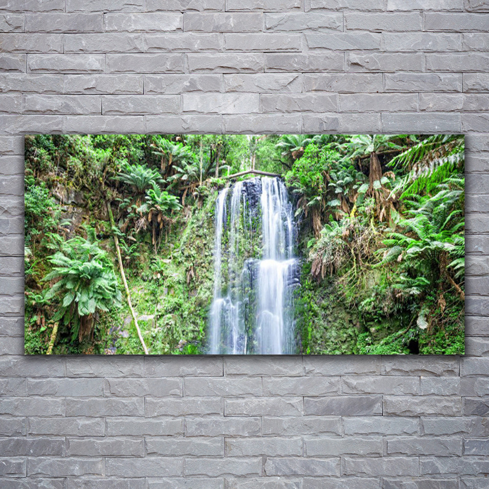 Impression sur verre acrylique de qualité premium tableau nature 120x60 cm