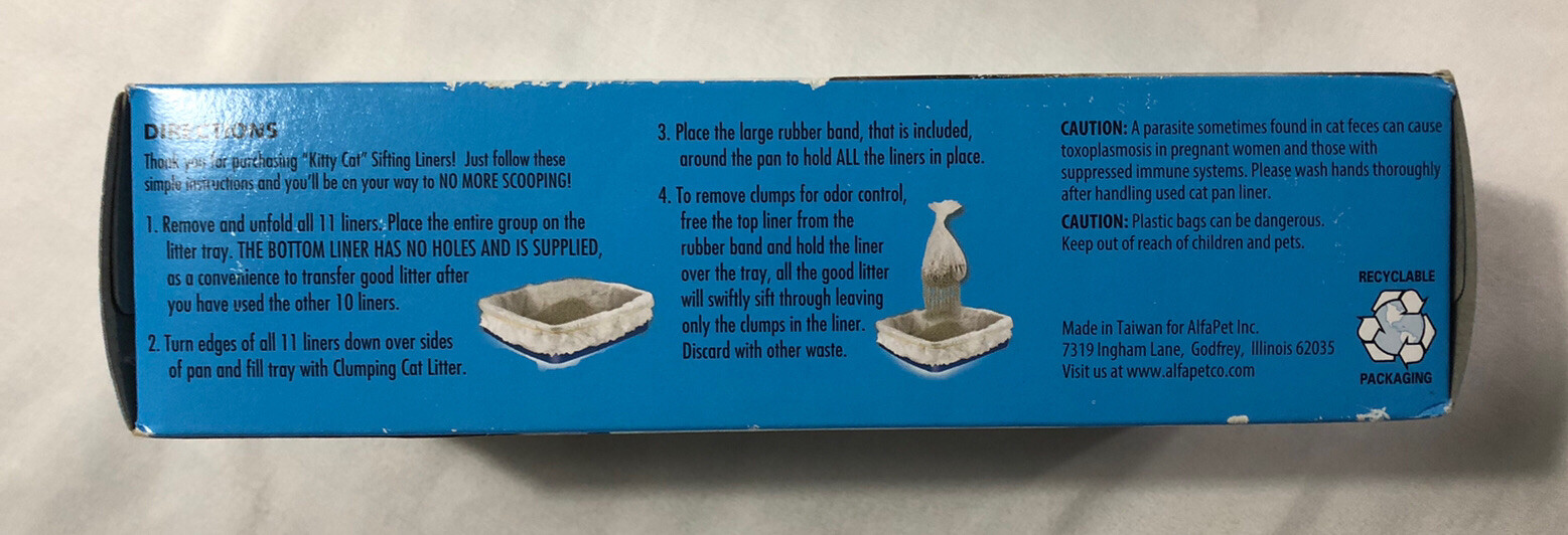 alfapet litter liners