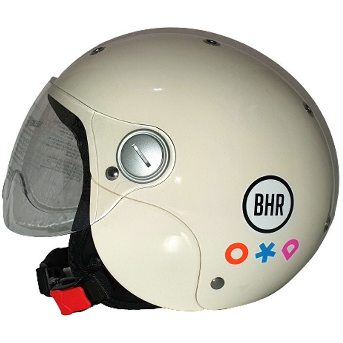 Casco Bici Bambino Anno Casco Con Visiera Jet Bambino