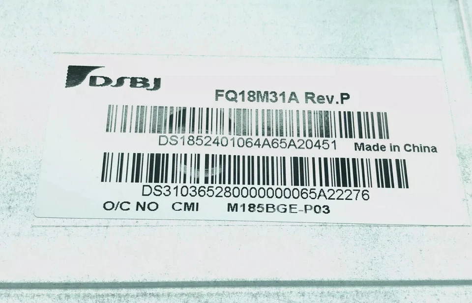 M185BGE-P03 ACER 18.5" E1900HQ LCD Panel Monitor LED 1366×768 REPLACEMENT - Image 3 of 4