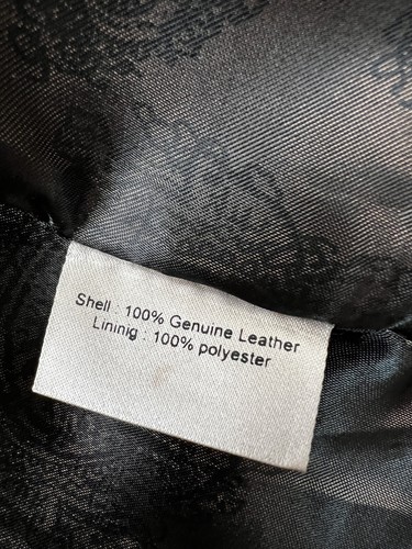 Chaqueta de gamuza de cuero Mississian Le Collezioni talla L al por menor $595 - Imagen 5 de 8