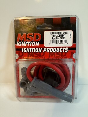 MSD 34069 Replacement Super Cond. Plug Wire, Universal