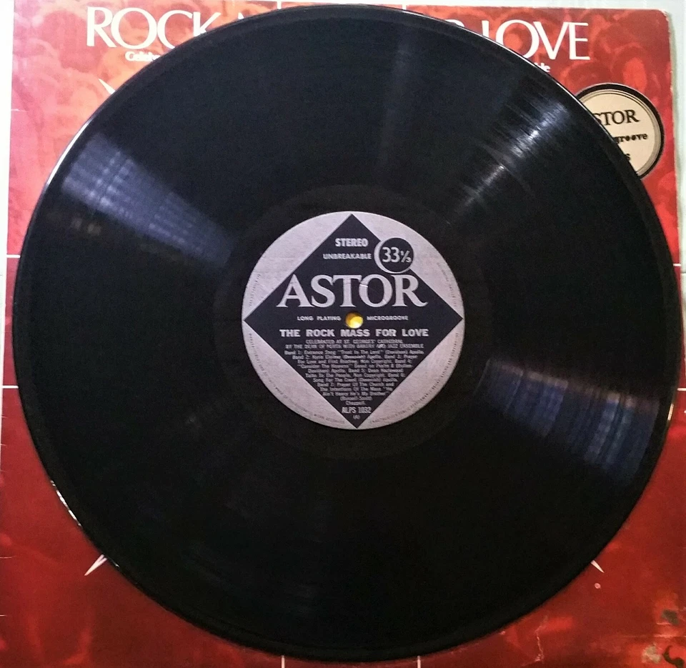 Panadería - ROCK MASS FOR LOVE - Inserto y funda muy raro 1971 primera impresión Foto 3 de 4