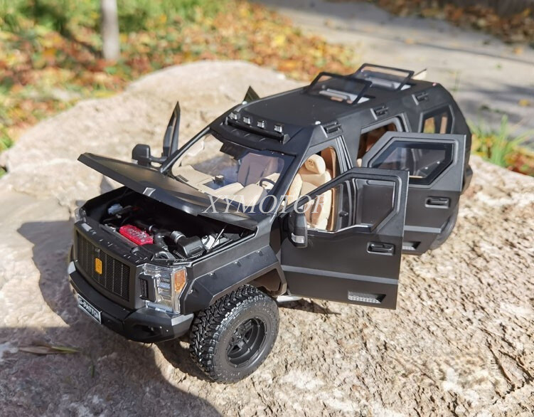 KengFai 1/18 G-PATTON SUV – Modèle Die-cast Blanc – Neuf, Collection