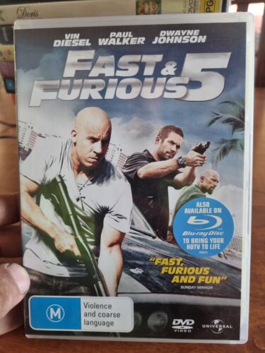 Fast And Furious 5 - DVD - Free Postage !! C7 - Picture 1 of 4