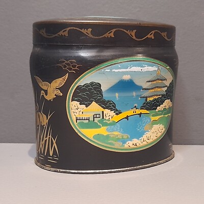 Seltene Vintage Keksdose Mischief Wrights Kekse Südschilde Wohndeko 50er