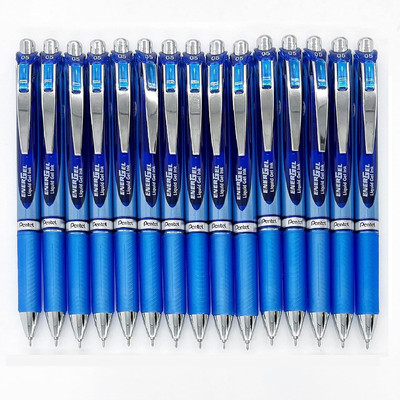 Energel Deluxe RTX Retractable Liquid Gel Pen,0.5Mm, Fine Line, Needle Tip, B...