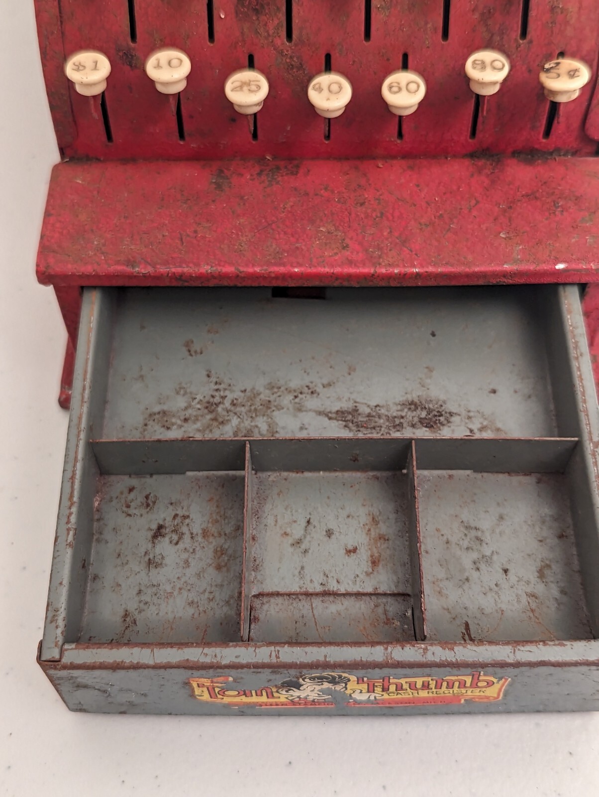 как выглядит Vintage Tom Thumb Toy Cash Register - Western Stamping Co. фото