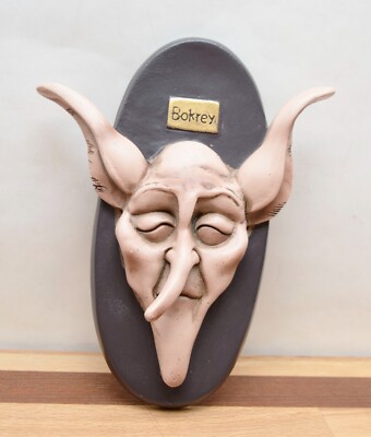Wizarding Trunk Harry Potter Bokrey House Elf Head Wall Plaque Bust