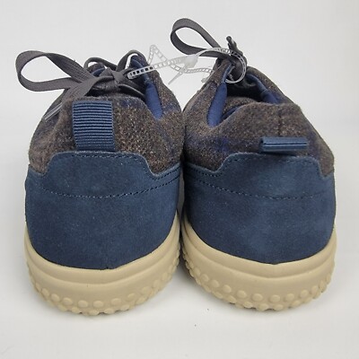 Vince Camuto Hardell Casual Sneakers Shoes Brown Navy Flannel Suede Men’s 10M/43 Vince Camuto Hardell Casual Sneakers Shoes Brown Navy  main image 4