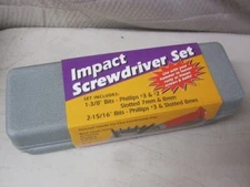 Harbor Freight 37530 Impact Screwdriver Set Phillips/Slotted - New
