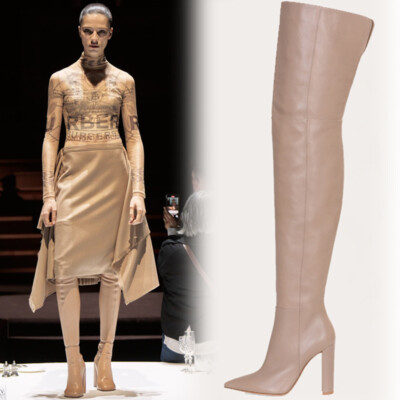 New Womens Pointed Toe Snake Skin Pattern Leather Boots Over