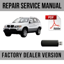 BMW X5 E53 1999-2006 Shop Repair Manual USB