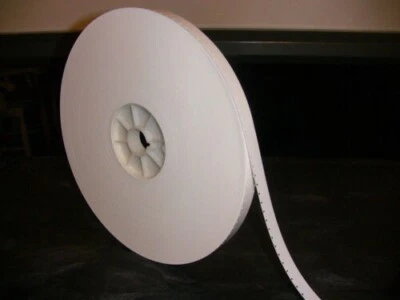 URBANSKI FILM 16MM SINGLE PERF. WHITE FILM LEADER NEW MYLAR (estar) 1000FT ROLL