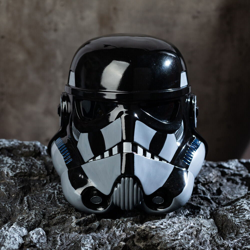 Xcoser 1:1 SW The Black Series Shadow Trooper Helmet Cosplay Props for Halloween