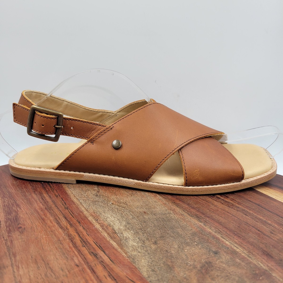 Patina Portland Leather Sandals Women display picture 2