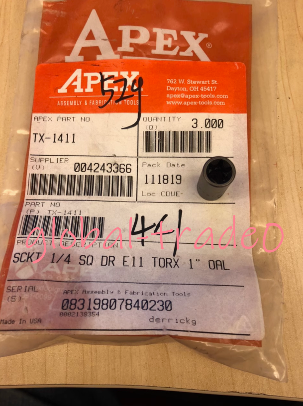 APEX TX-1411 Brand New Socket APEX TX-1411 #b | eBay