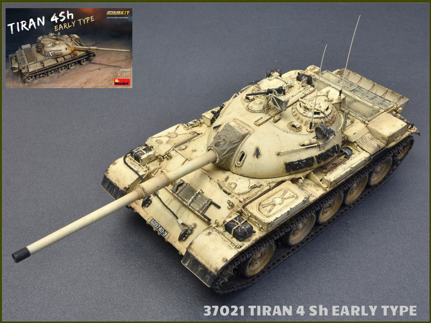 ミニアート Tiran 4 Early Type 1/35 フルインテリアキット ミニアート Tiran 4 Early Type 1/35 フルインテリアキット
