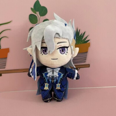 Genshin Impact Neuvillette Original Cosplay Student Toy Plush Doll Gift 20cm