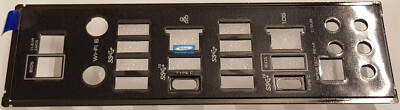 ASUS I/O SHIELD BLENDE RAMPAGE VI EXTREME ENCORE, ZENITH II EXTREME ALPHA
