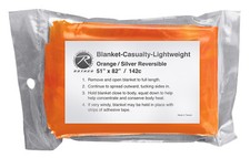 Thermal Mylar Polarshield Emergency Rescue Survival Blankets Safety Orange 82x51