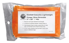 Thermal Mylar Polarshield Emergency Rescue Survival Blankets Safety Orange 82x51