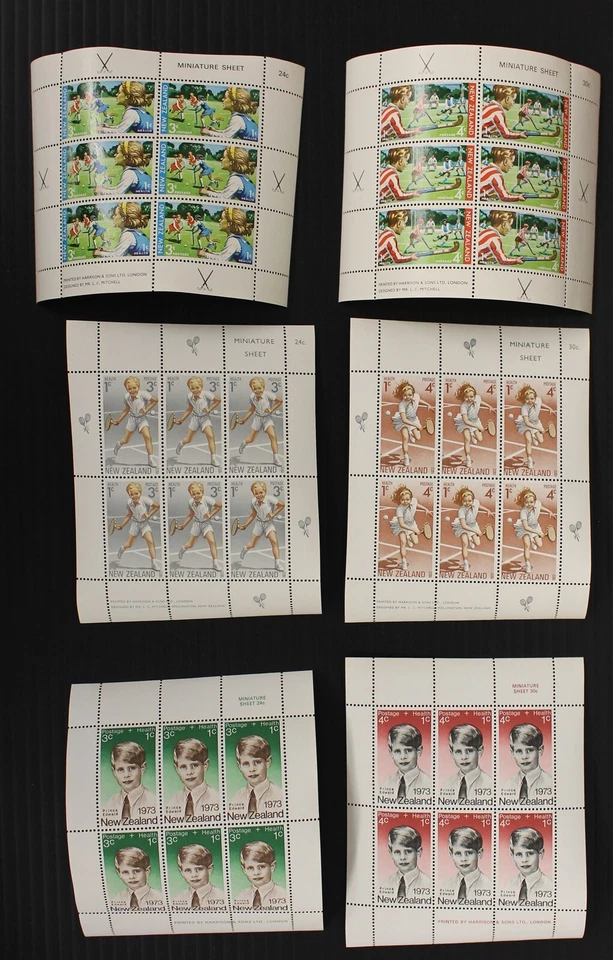 New Zealand #B73a-B76a, B80a-B83a, B85a-B88a, B90a , B93a Mint Miniature Sheets - Image 2 of 3