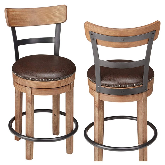 Ashley Furniture Signature Design Vintage Casual Barstool