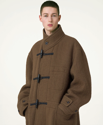 lemaire mens camel brown wool duffle coat size 44 | eBay UK