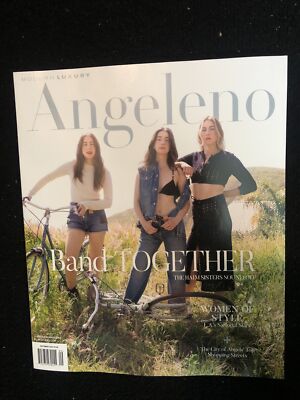 Angeleno Magazine- Sept 2023 - The Balm Sister Sound Off (Cover) Band Together 