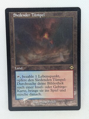 Scalding Tarn Retro Foil Etched Modern Horizons 2 MTG Magic