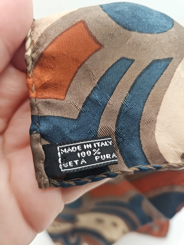 Итальянский носовой платок 100% шелк - Изображение 3 из 4