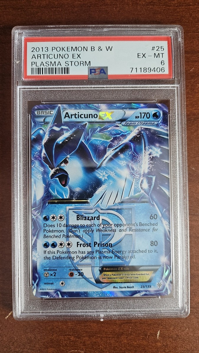 Articuno EX (Team Plasma) 25/135 Plasma Storm Holo for sale online