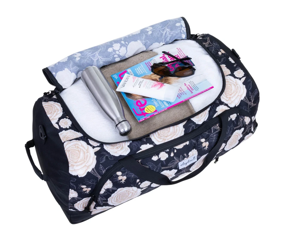 Reisetasche Trolley Damen Mädchen Elephant Cruiser groß 13025 Flower Schwarz +g - Bild 4 von 4
