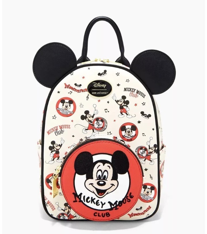 Her Universe Disney 100 Mickey Mouse Club mini backpack Her Universe Disney100 Mickey Mouse Club Mini | Mercari main image 3