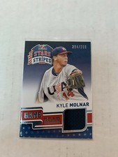 Kyle Molnar 2015 USA Baseball Stars & Stripes Jersey Card #59 Serial #204/299