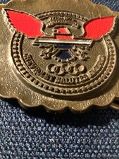 Chevrolet Salutes America BELT BUCKLE USA Bicentennial Olympics