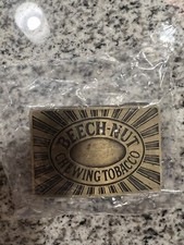 Vintage Beechnut Chewing Tobacco Advertising Logo Belt Buckle