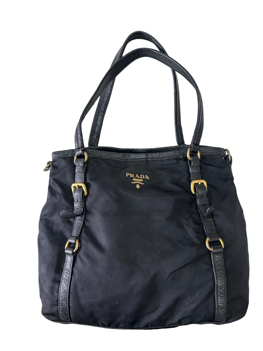 バッグ PRADA Tessuto Nylon & Leather Tote Bag s-l1200.png