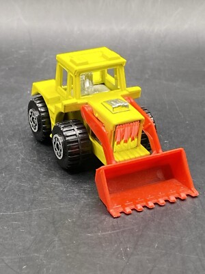Vintage Matchbox Superfast Tractor Shovel #29 Yellow Collectible Toy Truck