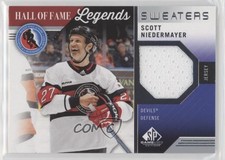 2021 Upper Deck SP Game Used HOF Legends Sweaters Scott Niedermayer #HOF-SN 0z5n