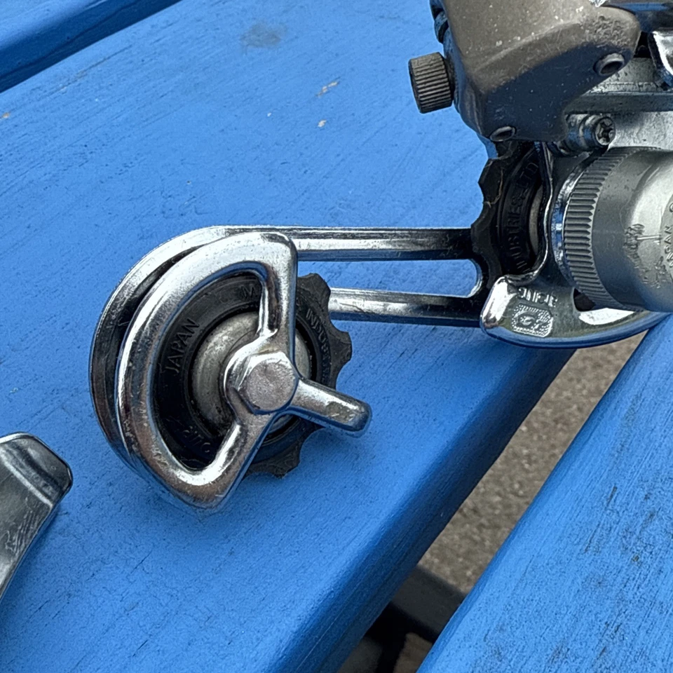 Vintage 80s Suntour AR Front Derailleur 28.6mm / Rear Long Cage Bike Made Japan - Image 3 of 4