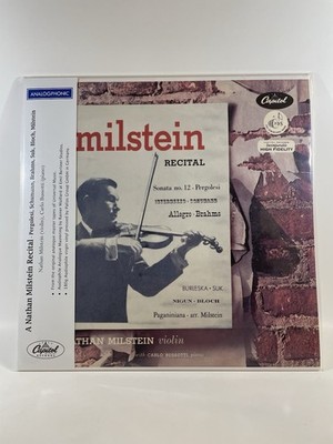 LP: Nathan Milstein - Recital - 180g LP Analogphonic Capital SEALED
